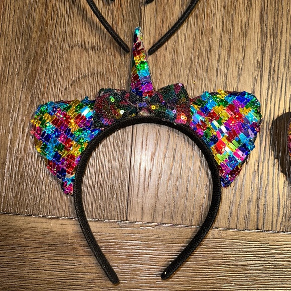 NEW 10 x Unicorn Headbands Party Favors Dressup - Picture 4 of 4